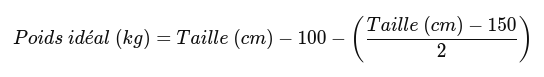 Formule de Lorentz pour les femmes